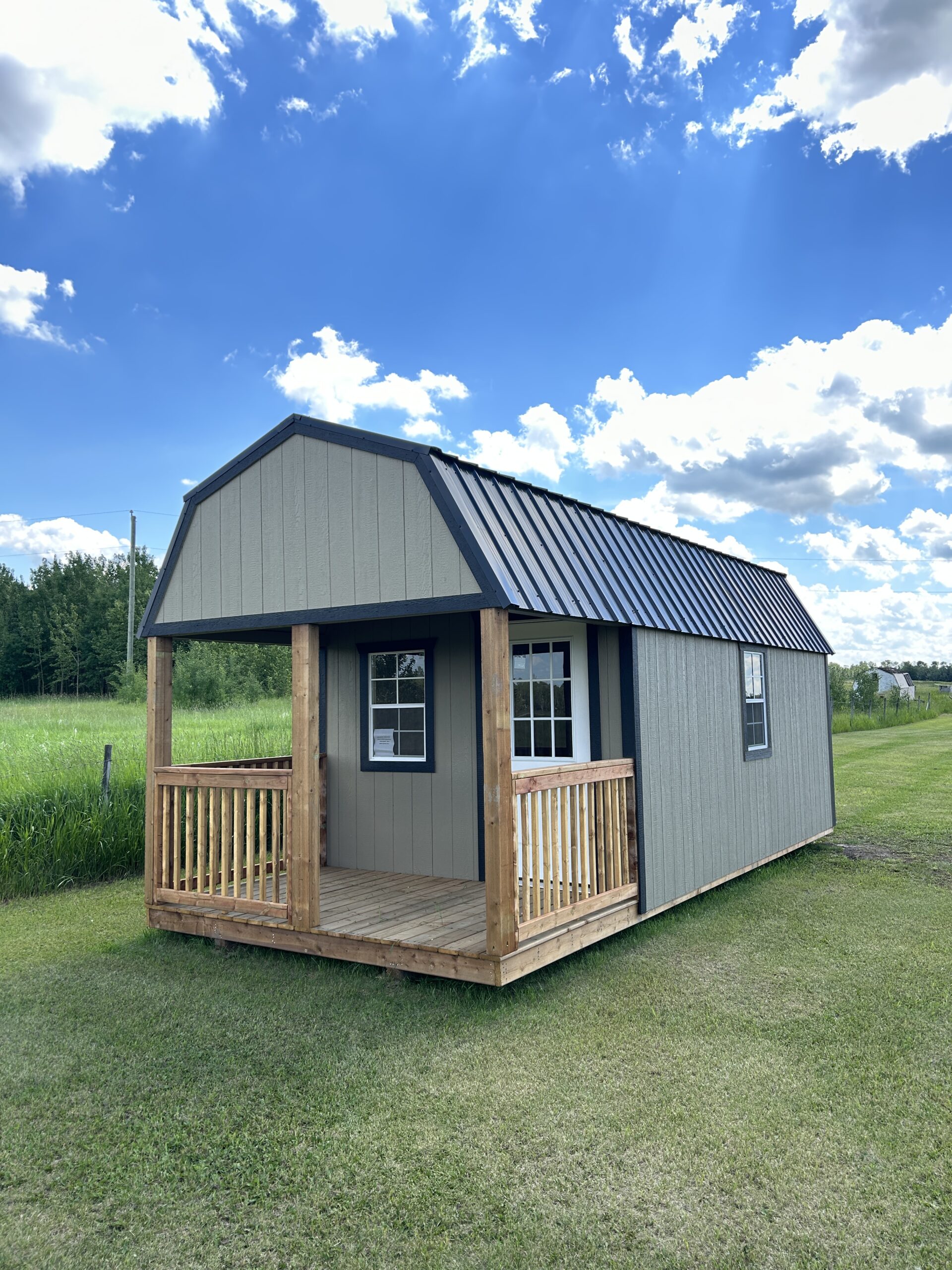 12X24 ft Lofted Barn Cabin