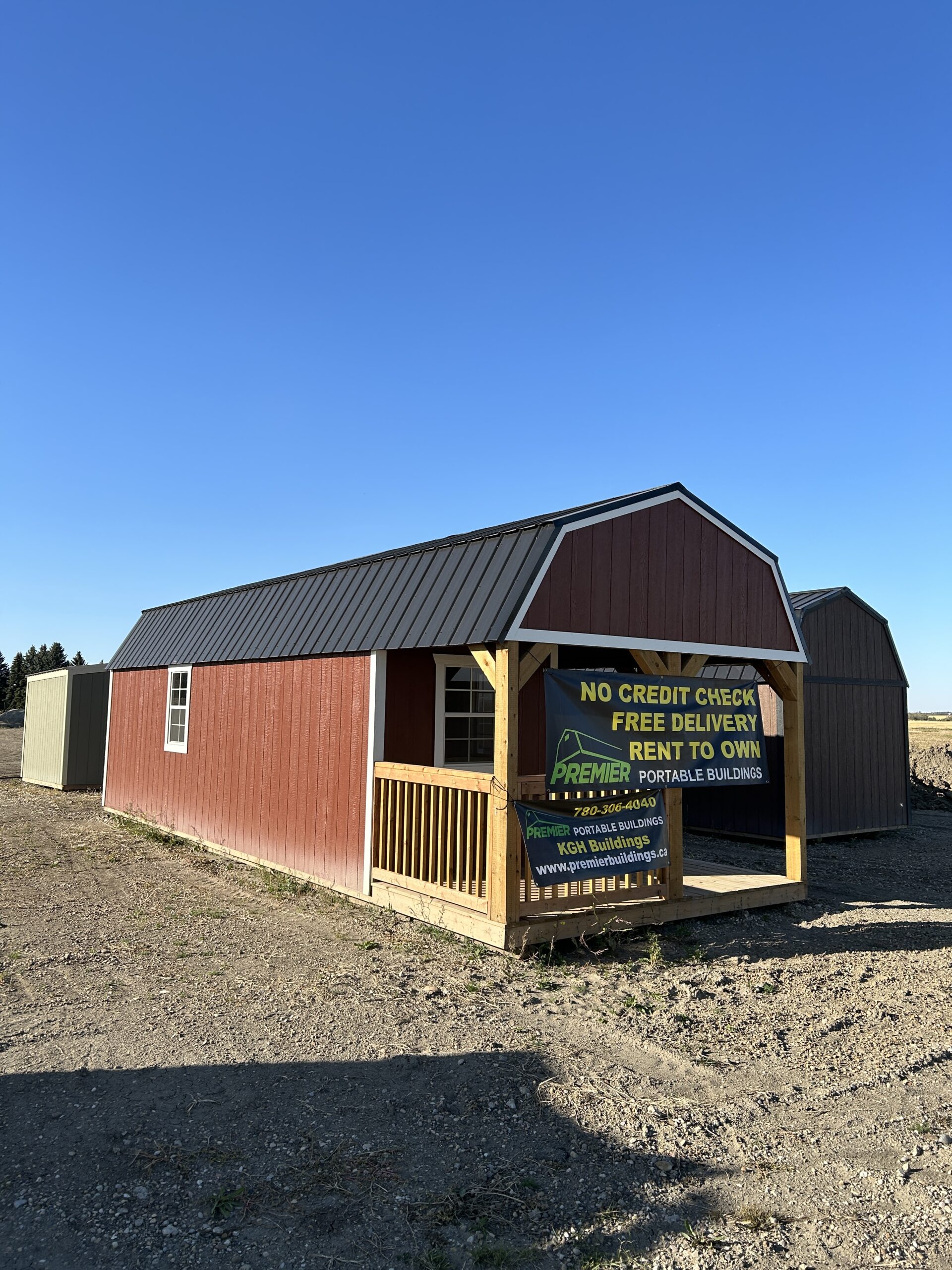 12 x 32ft Premier Lofted Barn Cabin