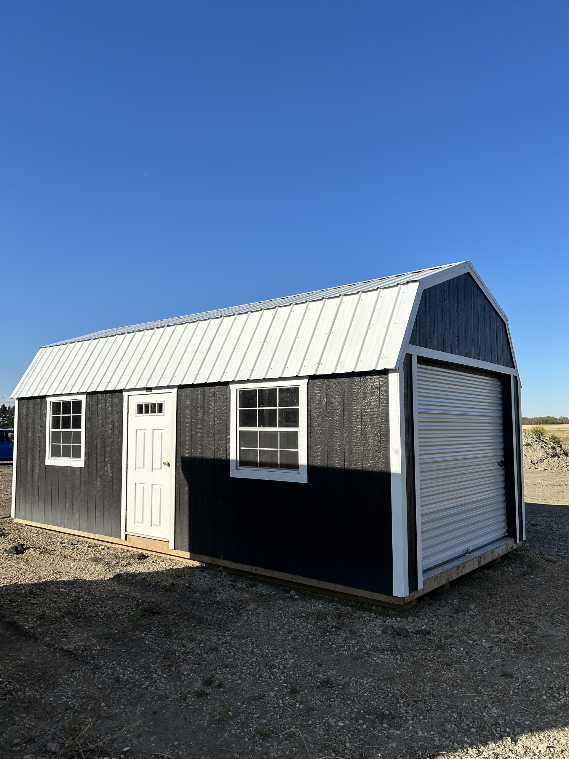 12x24ft Lofted Garage